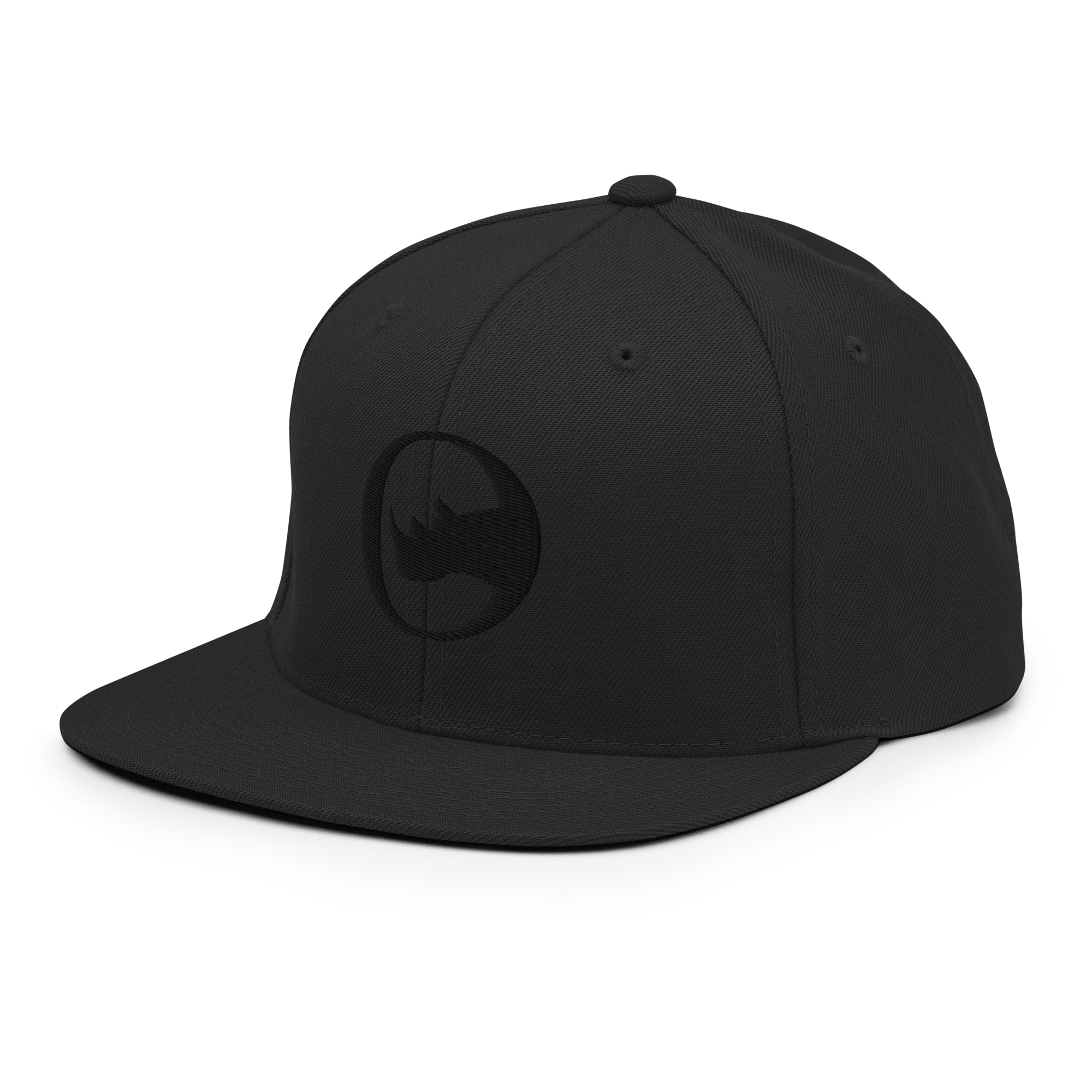 Phantom Black Snapback Hat
