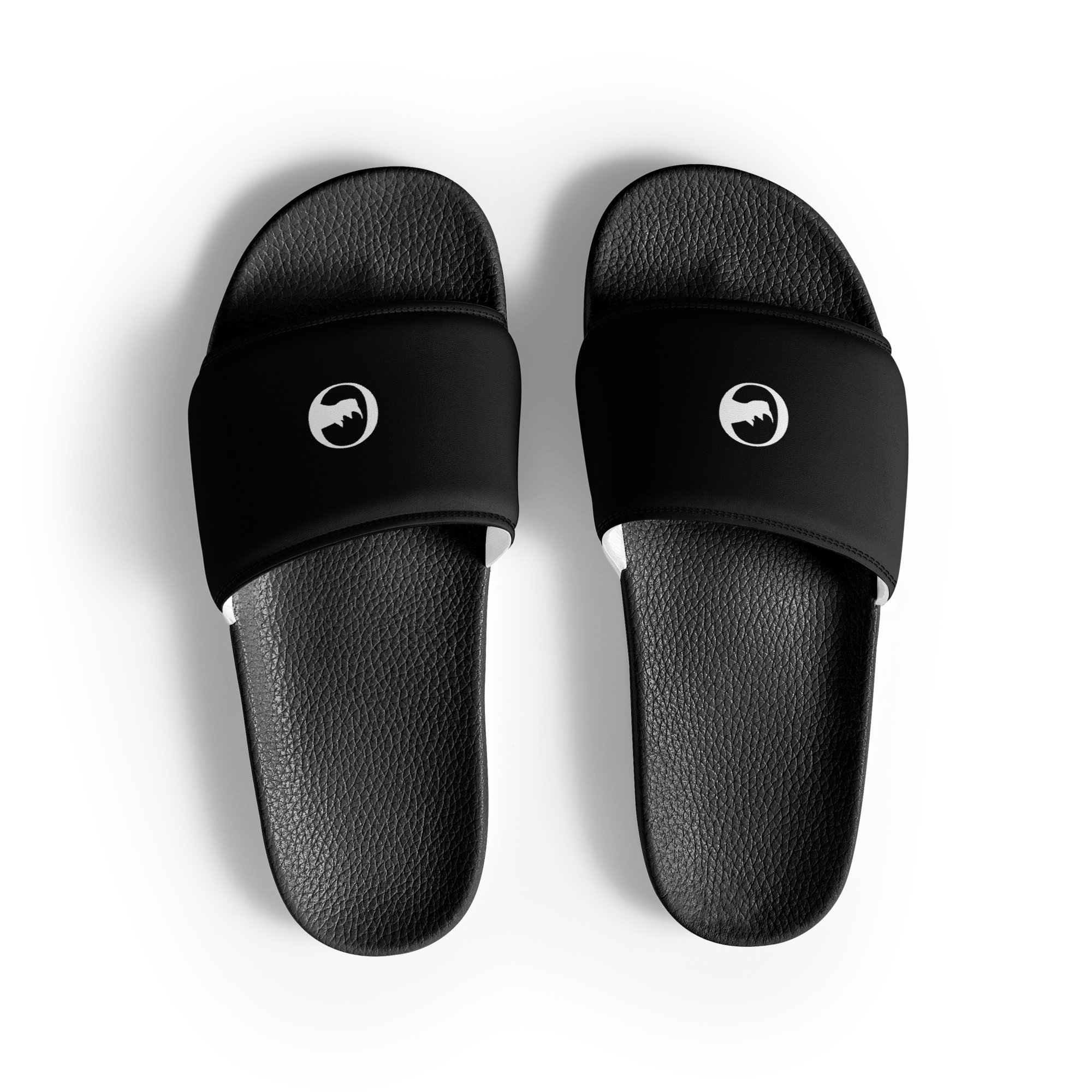 Men's Black Slides