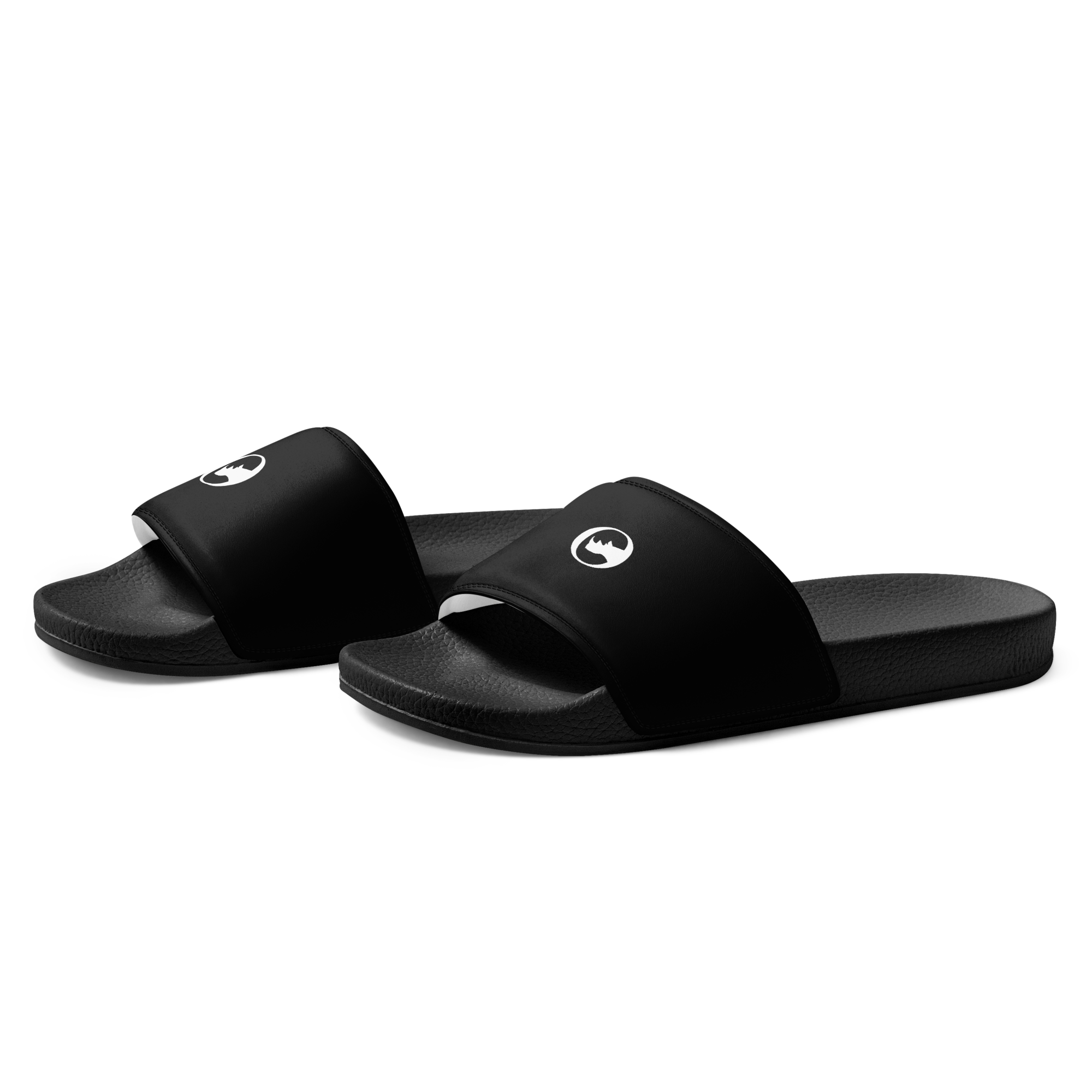 Men's Black Slides
