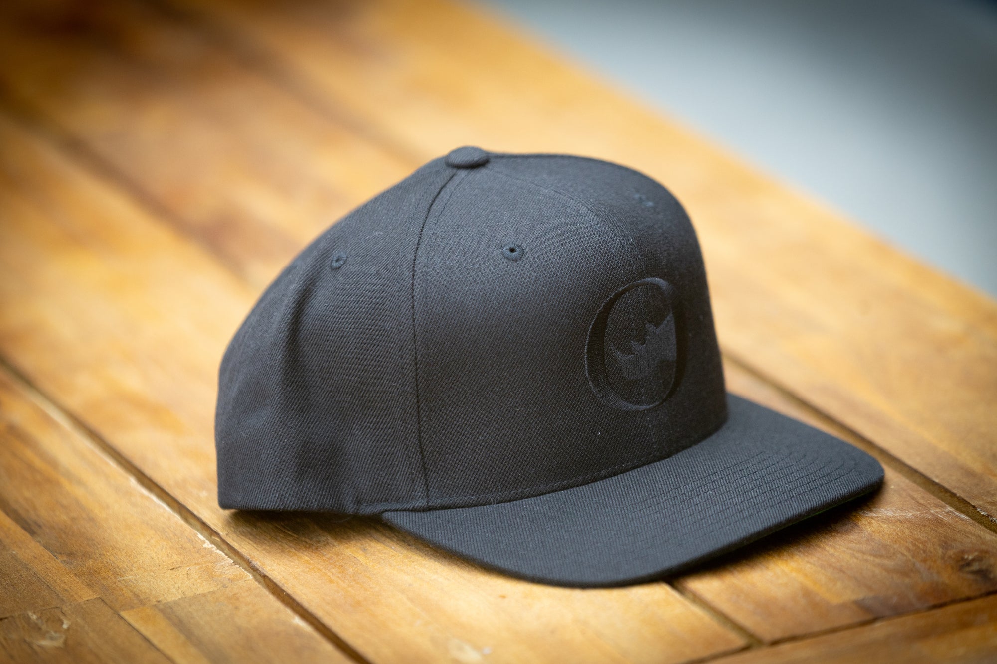 Phantom Black Snapback Hat