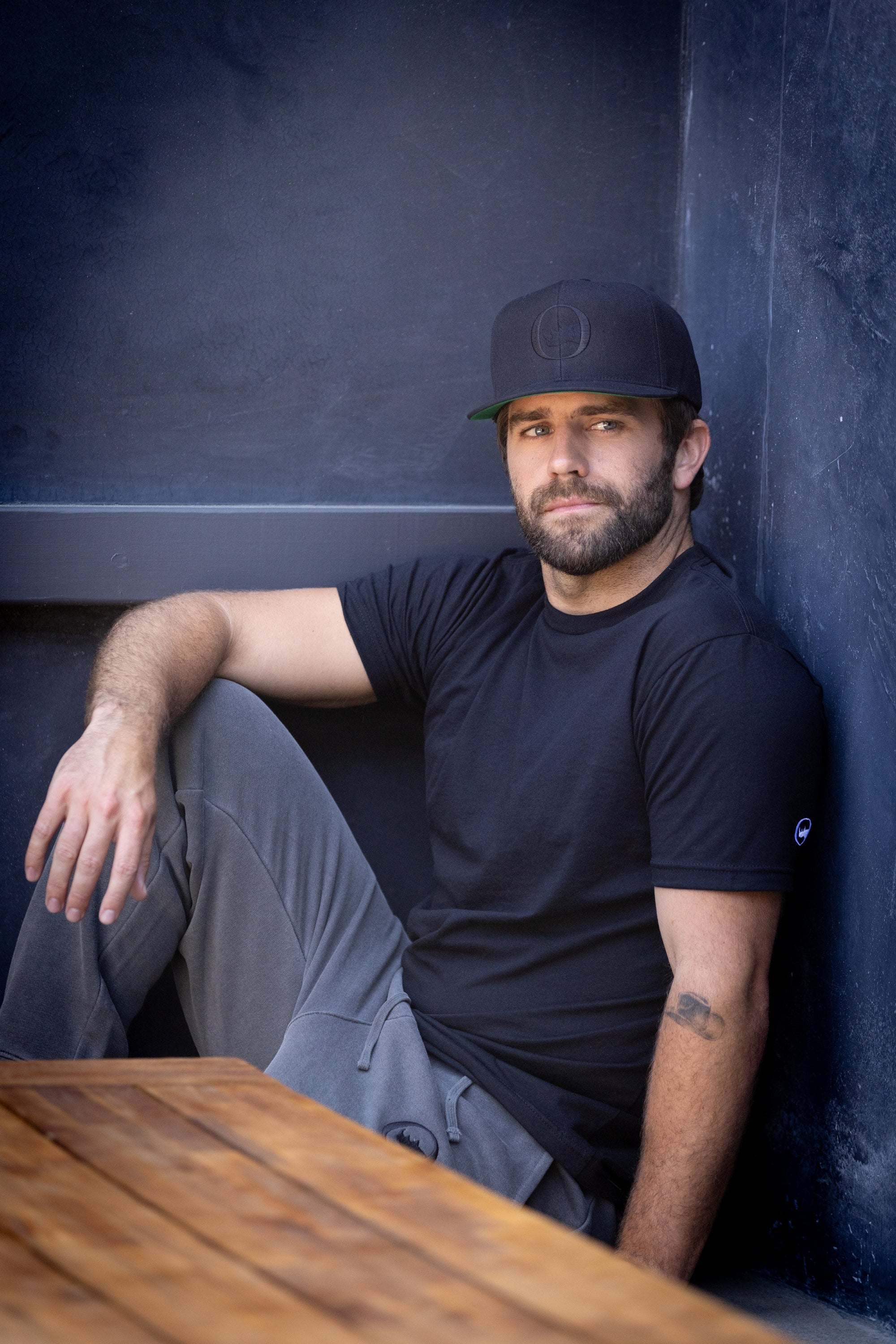 Phantom Black Snapback Hat