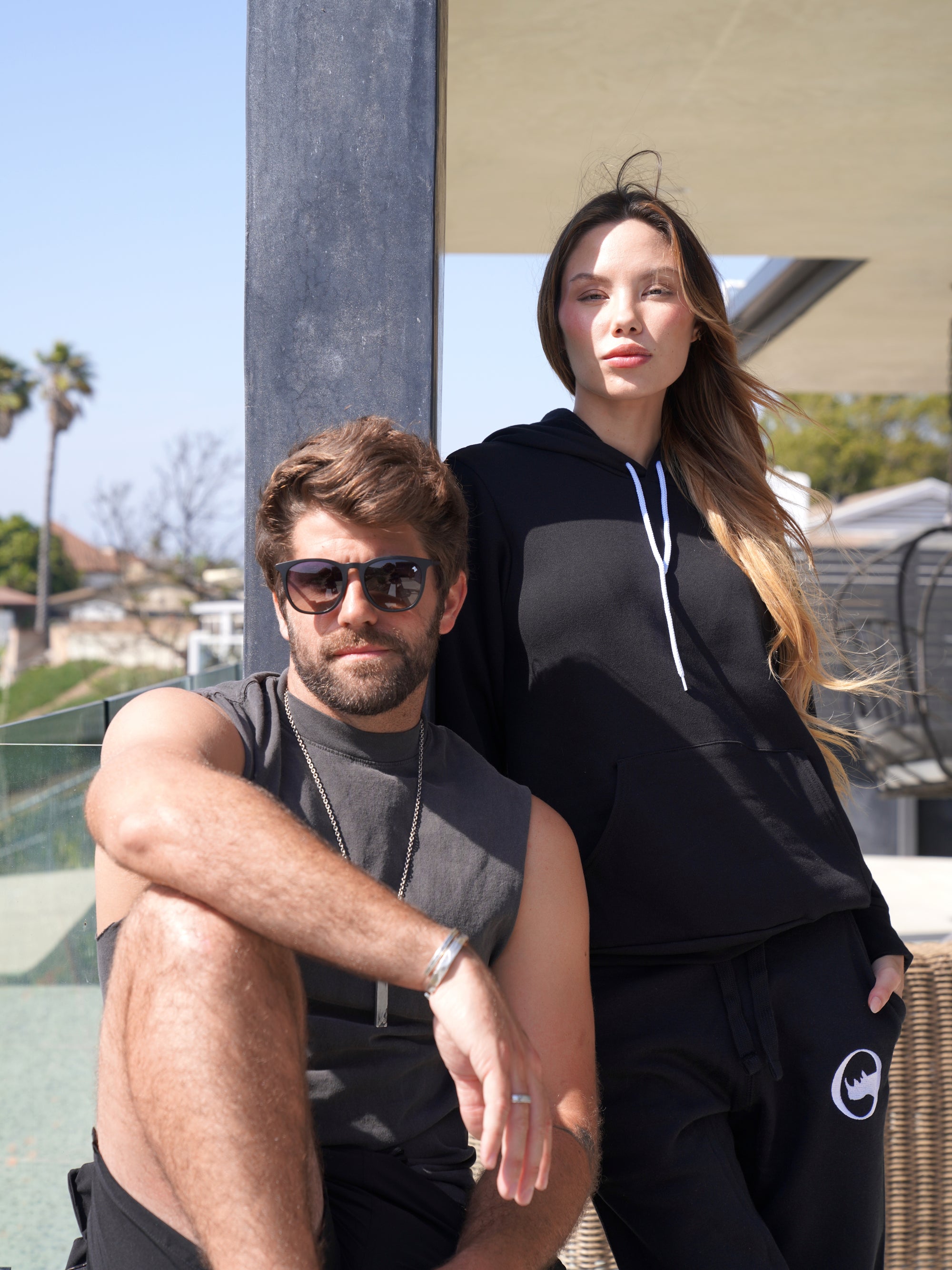 Women&#39;s Black Hoodie
